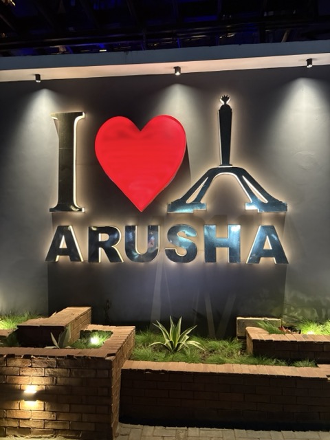 I love Arusha sign