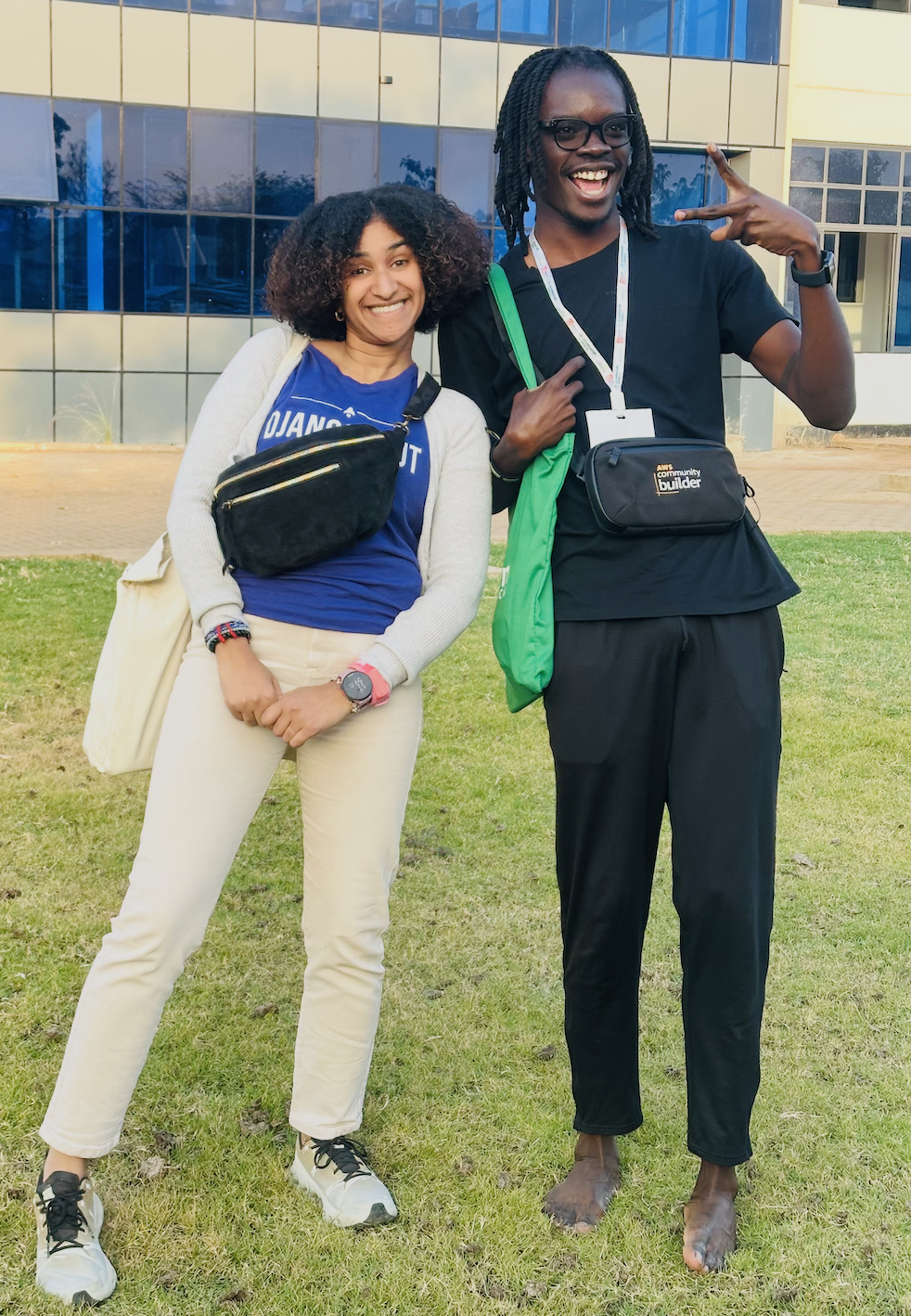 Sarah and I (I make people happy, sometimes)